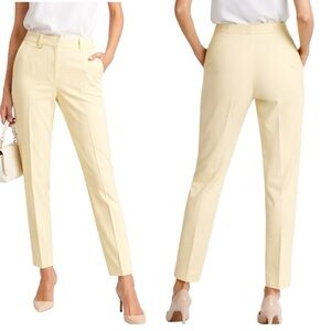 Jenne Maag Cream Techno Crop Pant